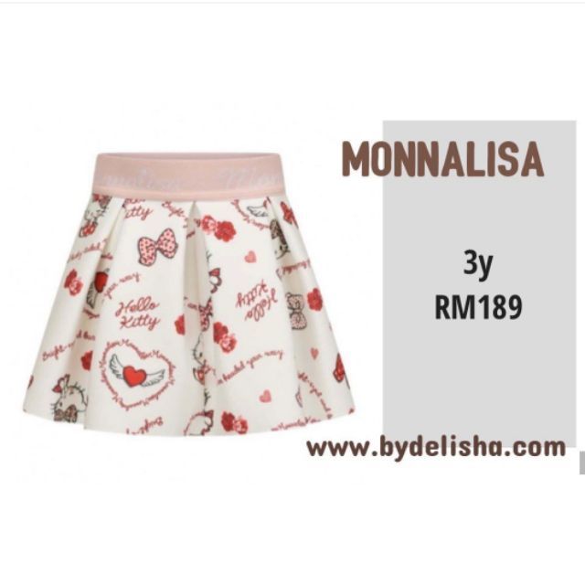 ของแท้-monnalisa-baby-girls-hello-kitty-กระโปรงนีโอพรีน-br