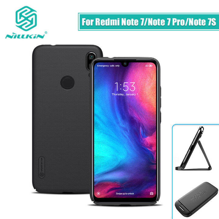 redmi-note-7-case-6-3-nillkin-frosted-pc-matte-hard-back-cover-gift-phone-holder-for-xiaomi-redmi-note-7-pro-case-redmi-note-7s