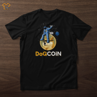 Dog coinรหัส Bit2 เสื้อคอตต้อน100% สกรีนลายเจ๋ง ใส่สบาย