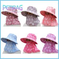 PETIBAG สำหรับผู้หญิง ฤดูร้อนฤดูร้อนฤดูร้อน กิจกรรมกลางแจ้งกลางแจ้ง ปีกกว้างกว้าง หมวกบังแดด หมวกกันแดดหมวก หมวกป้องกันรังสียูวี ฝาครอบป้องกันสำหรับป้องกัน