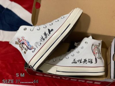 รองเท้าผ้าใบ converse หุ้มข้อ รองเท้าคอนเวิร์ส รองเท้าผ้าใบผู้หญิง  รองเท้าผ้าใบผู้ชาย