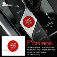 ปกสำหรับ BMW จุดระเบิดของรถยนต์ G29 Z4จุดระเบิด G20 X5 G05 X7 G07 G14ปุ่มเริ่มเครื่องยนต์ G16 X3 G01สวิตช์หยุด F97จัดแต่งทรงผม