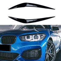 2 Pçs/ชุด Tampa Do Farol Pálpra Sobrancelha Gloss Preto Para BMW 2015-2018 F20 F21 1-Série 125I 116I 118I 120I 128I แฮทช์แบค