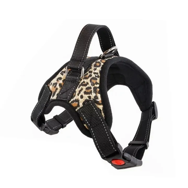 Heavy Duty Dog Pet Harness Collar Adjustable Padded Harnesses Vest Dogs