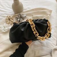 Luxury Chain Dumplings Bag For Women Shoulder Bags Fashion Pleated Cloud Messenger Crossbody Bag Armpit Womens Designer Handbag