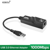 Network Card USB 3.0 Ethernet Adapter Type-C to Gigabit Rj45 Lan 10/100/1000Mbps USB2.0 Ethernet Adapter for Windows10 PC Laptop  USB Network Adapters