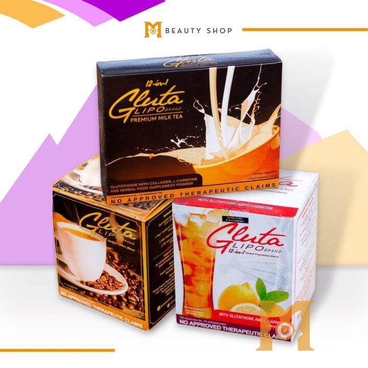 Gluta Lipo Classic Juice, Coffee, Premium Milktea Lazada PH