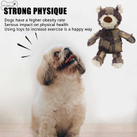 PetStbuyi ตุ๊กตาหมีของเล่นอ่างอาบน้ำแมวและสุนัขสัตว์เลี้ยงแบบโต้ตอบอุปกรณ์ของเล่นเคี้ยวสุนัขยัดนุ่นอุปกรณ์สัตว์เลี้ยงสำหรับสัตว์เลี้ยงสุนัขอุปกรณ์อุปกรณ์แมว GG-MY