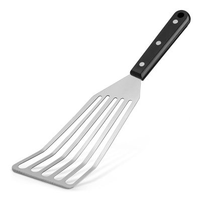 12.4Inch Fish Spatula- Slotted Fish Turner Spatula with Sloped Head Design - Durable and Thin Spatula Metal