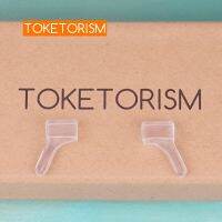 Toketorism Transparent silicone anti slip ear hook eyeglass ear holder eyewear accessories Eyewear case