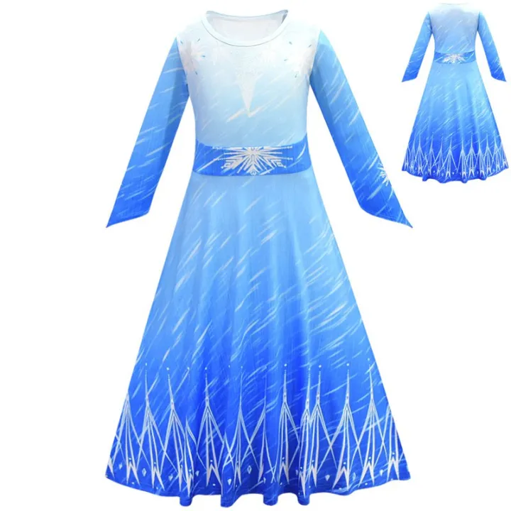 elsa dress cartoon