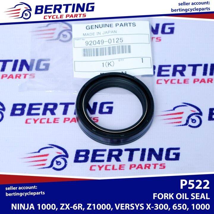 FORK OIL SEAL Kawasaki Z1000 Ninja 1000 ZX6R Versys X300 650 Genuine