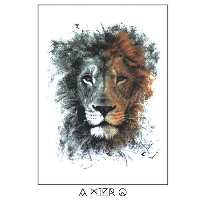 Temporary Tattoo Lion (No.2) Lazada