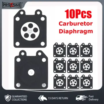 10x Chainsaw Carburetor Metering Diaphragm For Walbro 95-526 95-526-9 95-526-9-8  