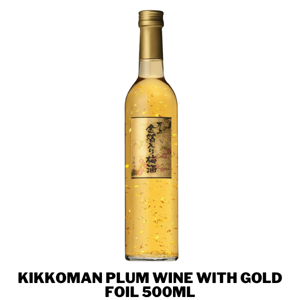 Kikkoman Plum Wine with Gold Foil 500mL Lazada PH