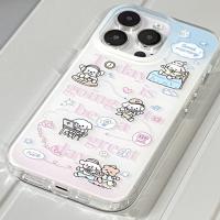 เคสไอโฟนน่ารัก Puppy good day iphone14pro ป้องกันการล่มสลาย 12 Apple 14promax เคสโทรศัพท์มือถือ 11/78 นุ่ม