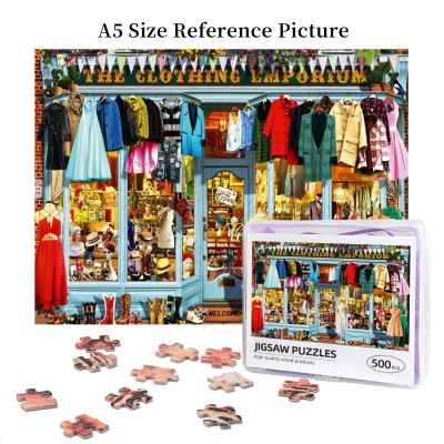 The Clothing Emporium Wooden Jigsaw Puzzle 500 Pieces Educational Toy Painting Art Decor Decompression toys 500pcs