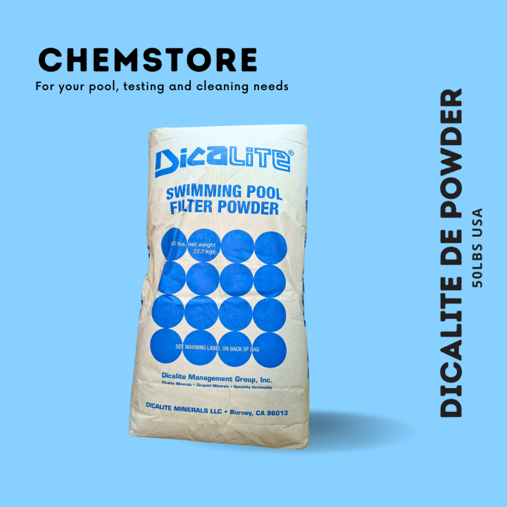 Dicalite DE Pool Filter Powder Diatomaceous Earth for Swimming Pools
