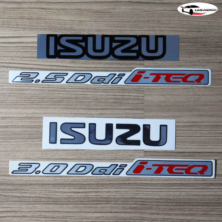 Sticker Isuzu Ddi I Teq Isuzu Ddi I Teq