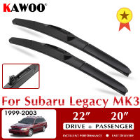 KAWOO Wiper Front Car Wiper Blade For Subaru Legacy MK3 1999-2003 Windshield Windscreen Front Window Accessories 22"+20" LHD RHD