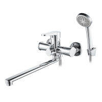 Accoona Buthtub Faucets Outlet Bath Mixer Tap With Hand Sprayer Shower Head Bathroom Taps A71111 A71111C A71111F A71111G