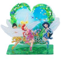 DIY Princess Special Shaped Diamond Painting 3D Three-dimensional Acrylic Puzzle Kits Crystal Rhinestone Arts Home Decor