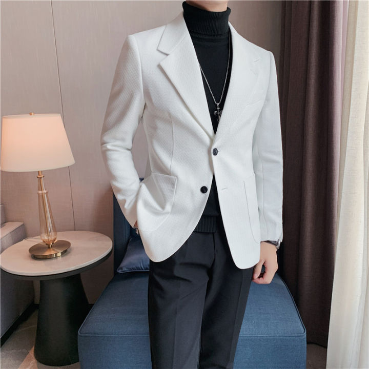 high-end-ออกแบบใหม่แบรนด์หรูสบายๆแฟชั่น-jacquard-เสื้อแจ็คเก็ตที่สง่างามพรรคสไตล์อินเทรนด์เสื้อสูทผู้ชายเสื้อผ้า3xl