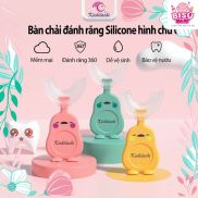 BÀN CHẢI ĐÁNH RĂNG SILICONE KICHILACHI CHO BÉ