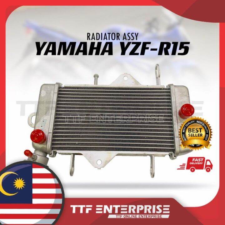 YAMAHA YZFR15 RADIATOR ASSY RADIATOR COMPLETE YZF R15 Lazada