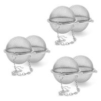 【CW】 6PCS Practical Ball Spices Infuser Filter