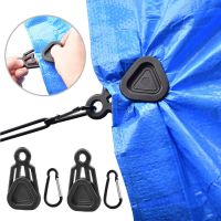 5/8/10 Pcs Tent Clip Tensioner Tarpaulin Canopy Awning Fixed Clip Outdoor Wind Rope Clamps Tourist Picnic Camping Accessories