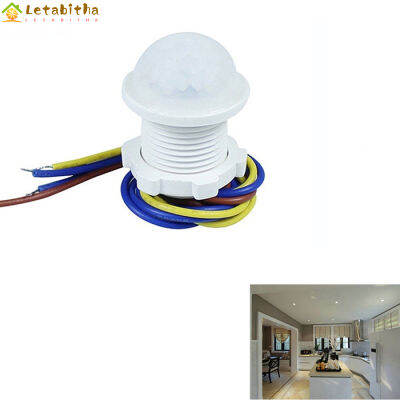 Ledabitha เซ็นเซอร์เหนี่ยวนำร่างกายมนุษย์อินฟราเรดไฟ LED Pir 85-265V