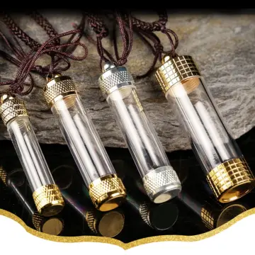 Amazon.com: Paialco Jewelry Vampire Blood Vial Black Rope Sliding Cord  Necklace for Women Halloween Holiday : Clothing, Shoes & Jewelry