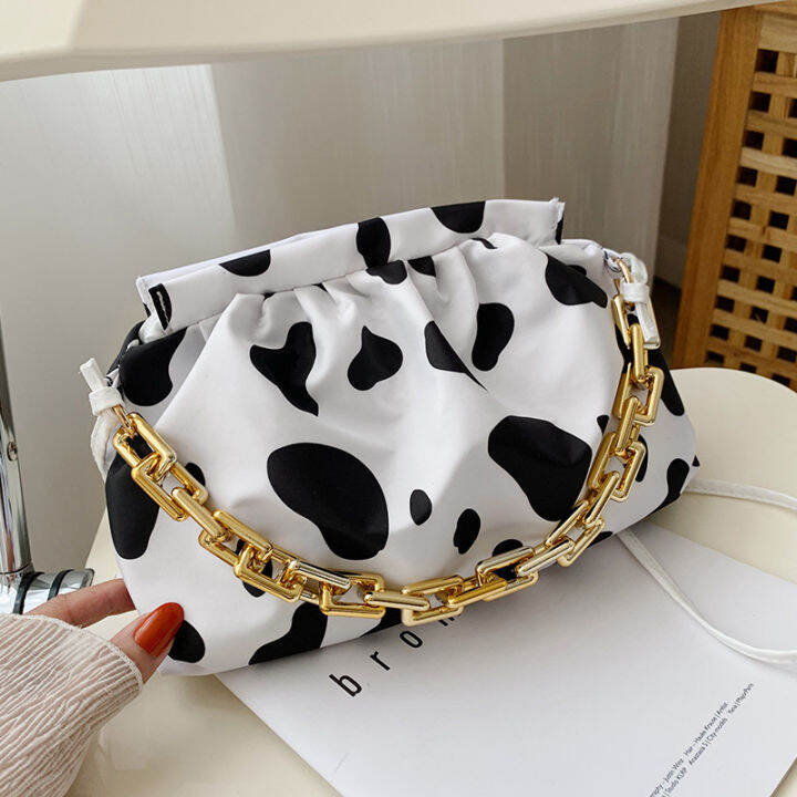 womens-chain-bag-2022-new-japanese-cute-cows-pattern-underarm-bag-fashion-casual-portable-shoulder-bag