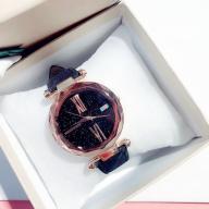 Đồng hồ thời trang nữ Huans H68 dây da nhung J60 thumbnail