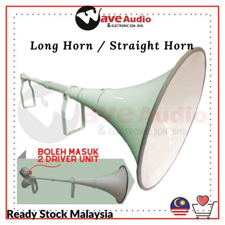 Ezitech TH1321 21" Long Horn Trumpet / Straight Horn Speaker (Without