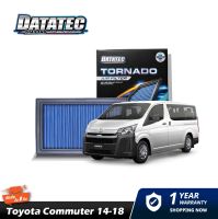 กรองอากาศ TOYOTA COMMUTER HIACE ปี2014-2018  DATATEC TORNADO AIR FILTER