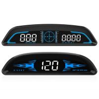 Car Head Up Display Universal GPS Speedometer HUD Digital Gauges with Adaptive Sensing Light High-Definition Screen Over Speed Alarm usefulness