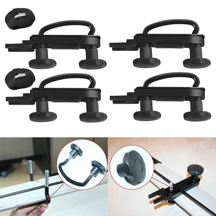 4-pcs-car-roof-luggage-accessories-van-mounting-accessories-kit-roof-box-bracket-mounting-accessories-kit