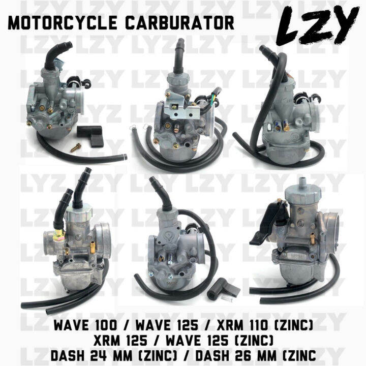 Zinc Carburetor DASH / WAVE 100 125 / XRM 110 125 Motorcycle High