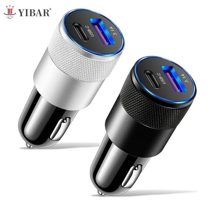 usb-18w-pd-20w-car-charger-car-phone-charger-3-1a-fast-charging-38w-cigarette-lighter-adapter-power-outlet-usb