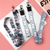 1PC Cute Retractable Badge Holder DIY Hang Rope Lanyard Name Tag Holder ID Card Holder Keys Mobile Phone Straps Office Supplies