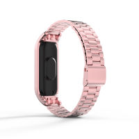 Stainless steel wrist band for xiaomi mi band 3456 metal strap band celet miband belt replaceable xiaomi 3 4 metal strap