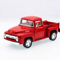 2021High Simulation Exquisite Diecasts&amp;toy Vehicles: Kinsmart Car Styling 1956 Ford F100 Pickup Trucks 1:38 Alloy Diecast Car Model