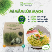Mì Rau Organic Mầm Lúa Mạch Hữu Cơ Anpaso, Eat clean, Giảm Cân, ăn chay