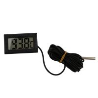 digital LCD -40 Degrees Celsius + 110 Degrees Celsius Temperature measuring instrument Temperature gauge, 2 Meter