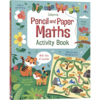 Pencil and paper- math activity books usborn