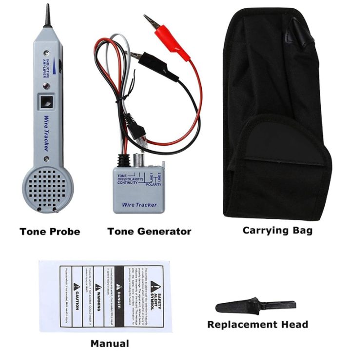 tone-generator-kit-wire-tracer-circuit-tester-200ep-high-accuracy-cable-toner-detector-finder-tester-inductive-amplifier
