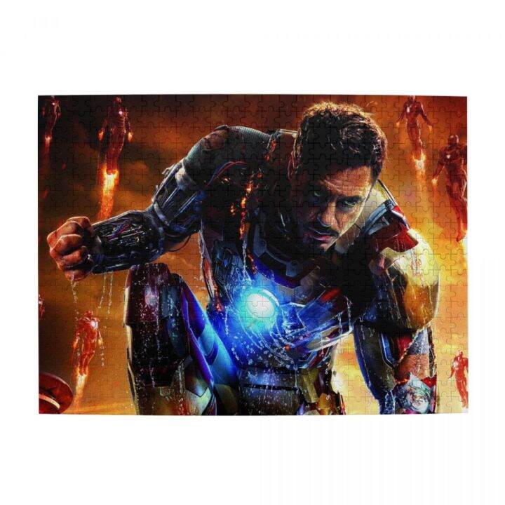 iron-man-6-wooden-jigsaw-puzzle-500-pieces-educational-toy-painting-art-decor-decompression-toys-500pcs