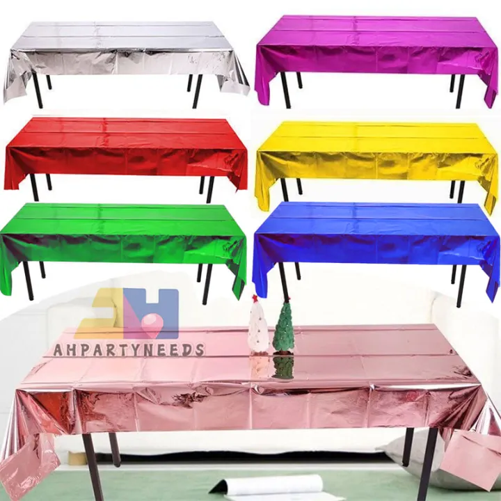 Foil Disposable Table Cover Lazada PH